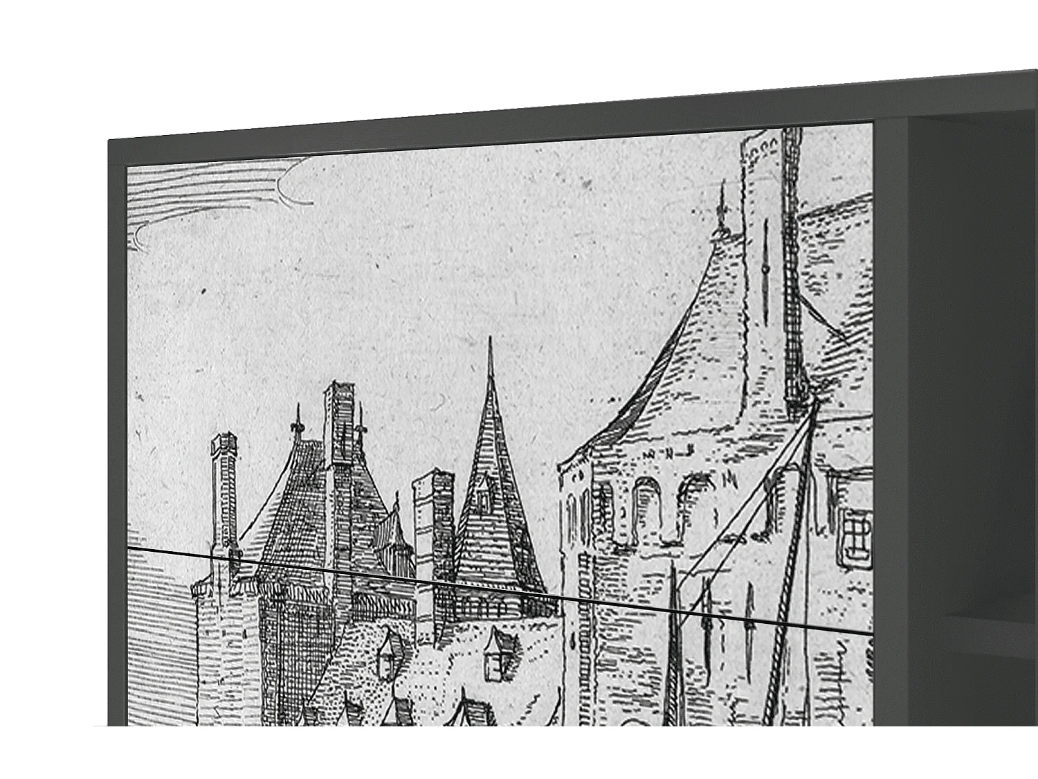 Buffet - 125x98x48 cm - BS2 - Castle by Breugel, Anthracite