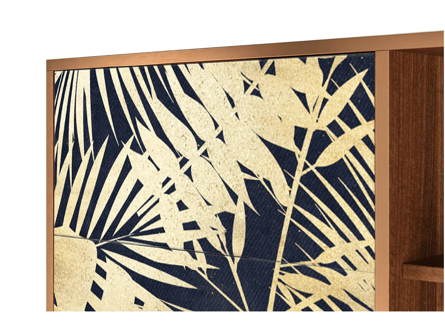 Buffet - 125x98x48 cm - BS2 - Jungle Vibes, Noyer