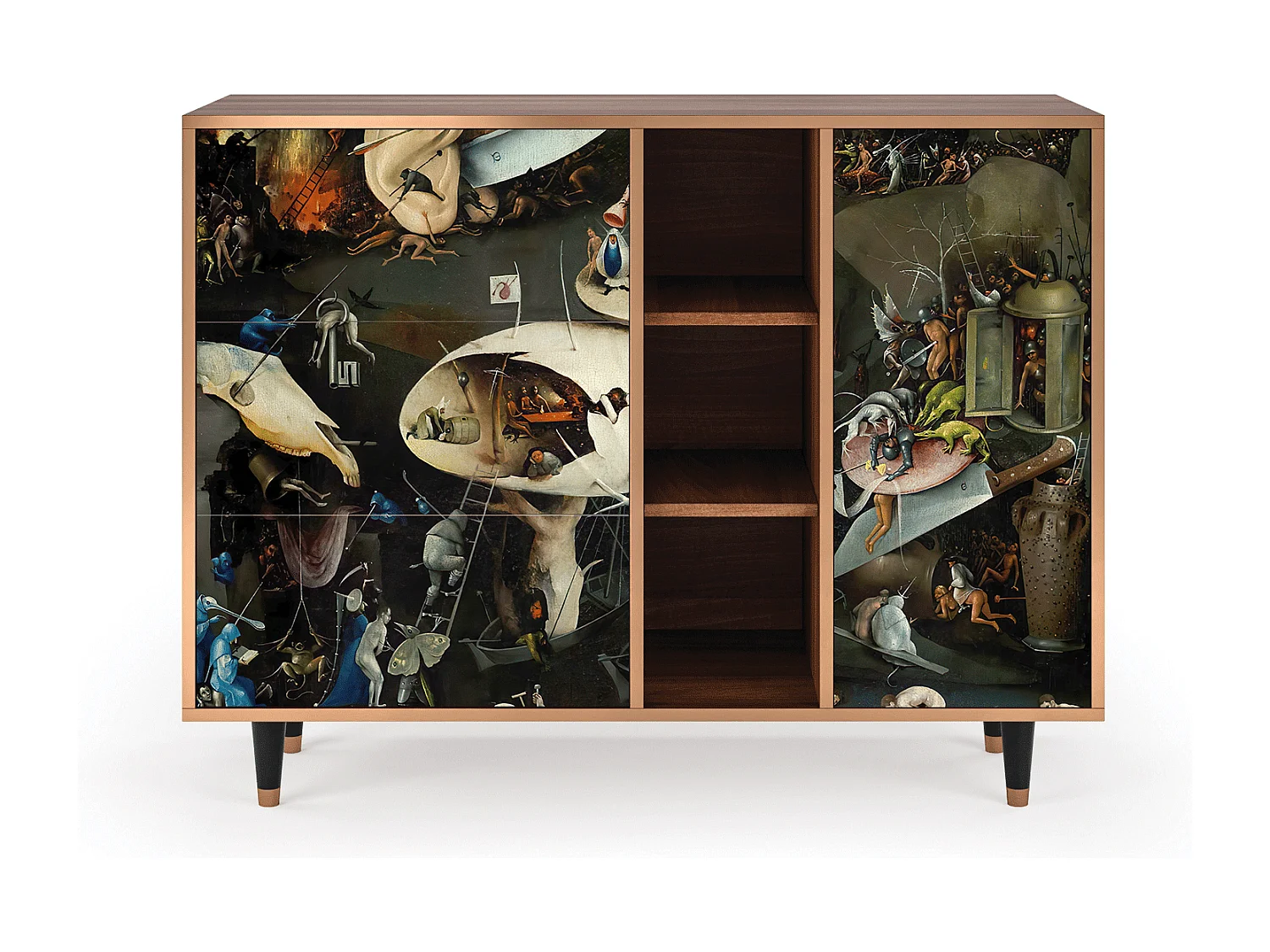 Sideboard - 125x98x48 cm - BS2 - The Garden 2, Walnuss