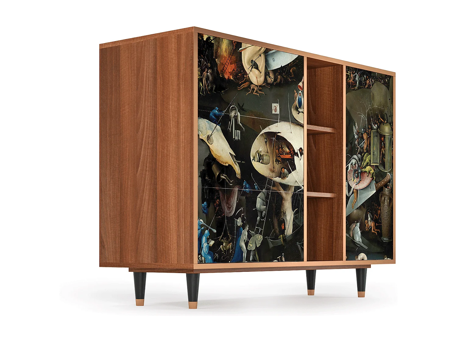 Sideboard - 125x98x48 cm - BS2 - The Garden 2, Walnuss
