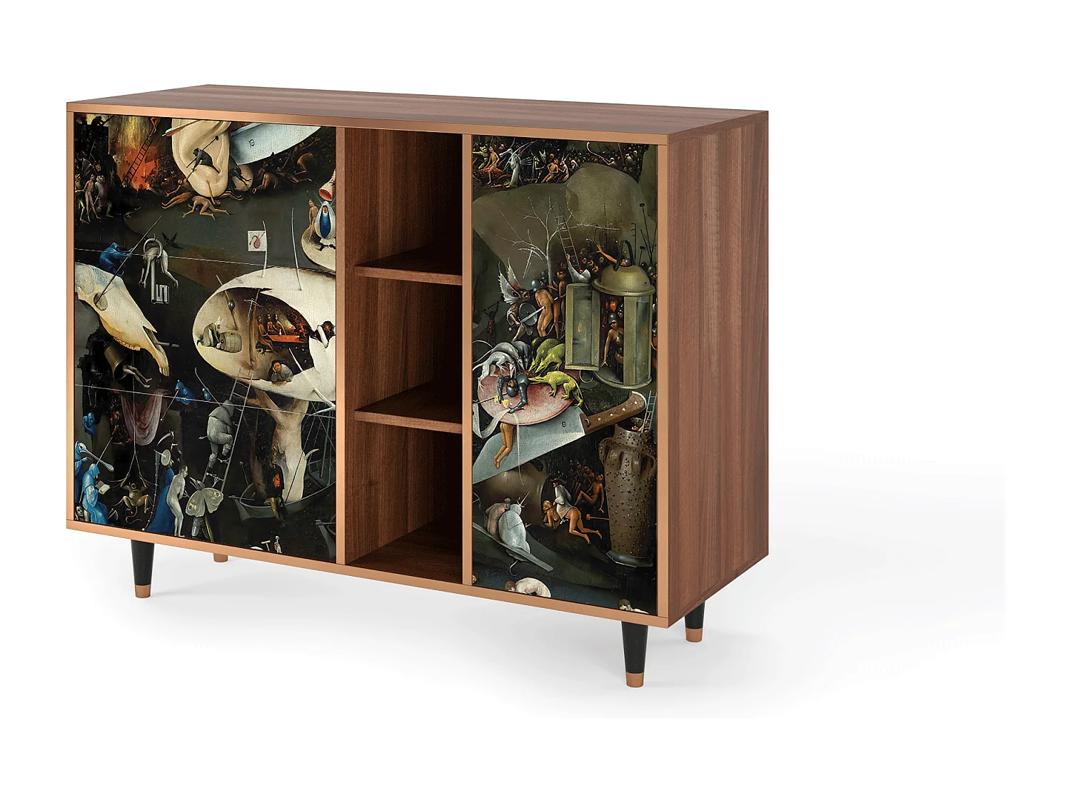 Buffet - 125x98x48 cm - BS2 - The Garden 2, Noyer