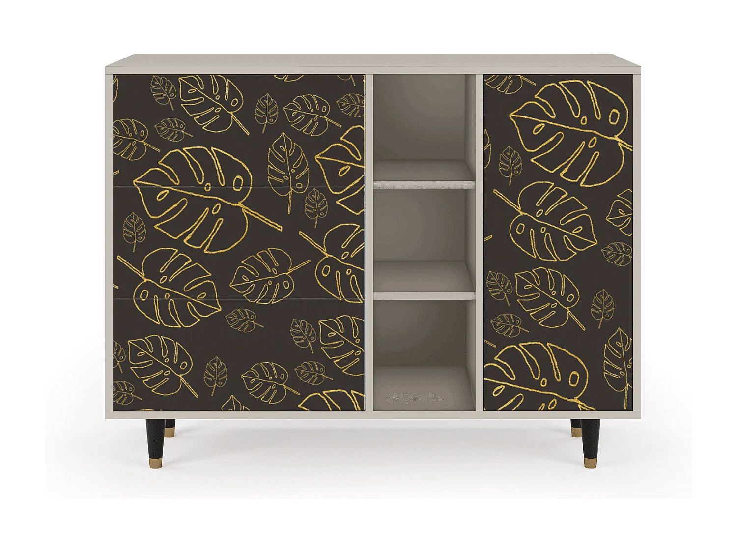 Credenza - 125x98x48 cm - BS2 - Fall Of The Leaves, Sabbia