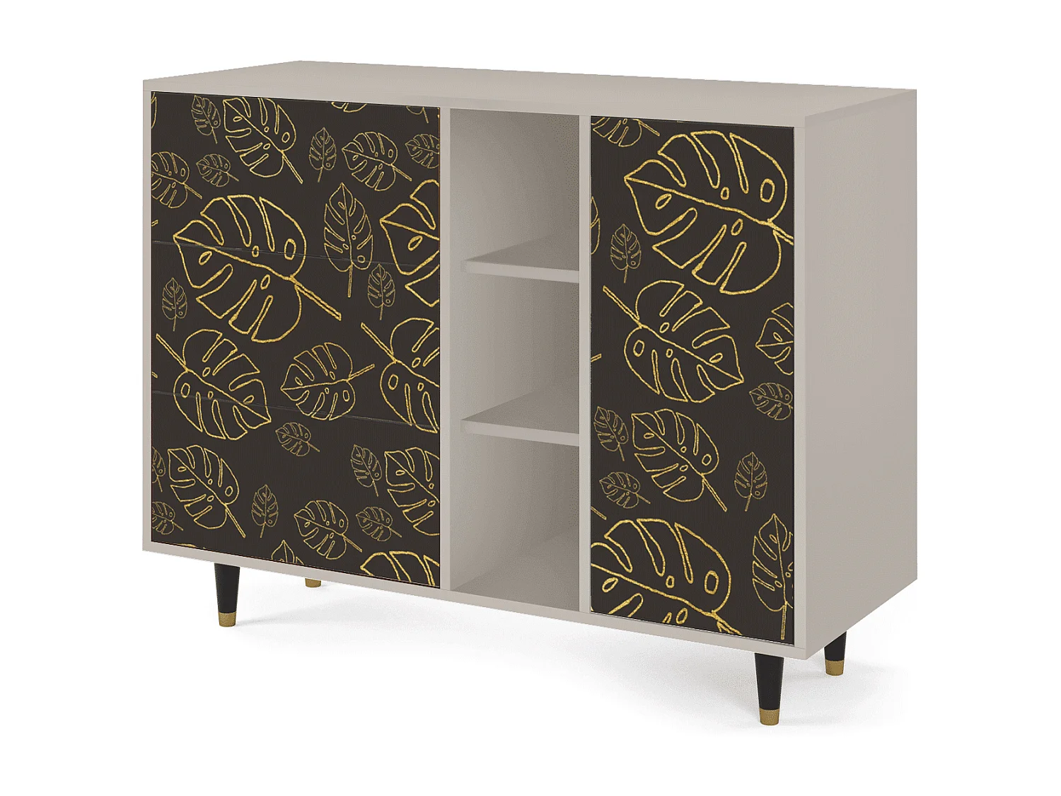 Credenza - 125x98x48 cm - BS2 - Fall Of The Leaves, Sabbia