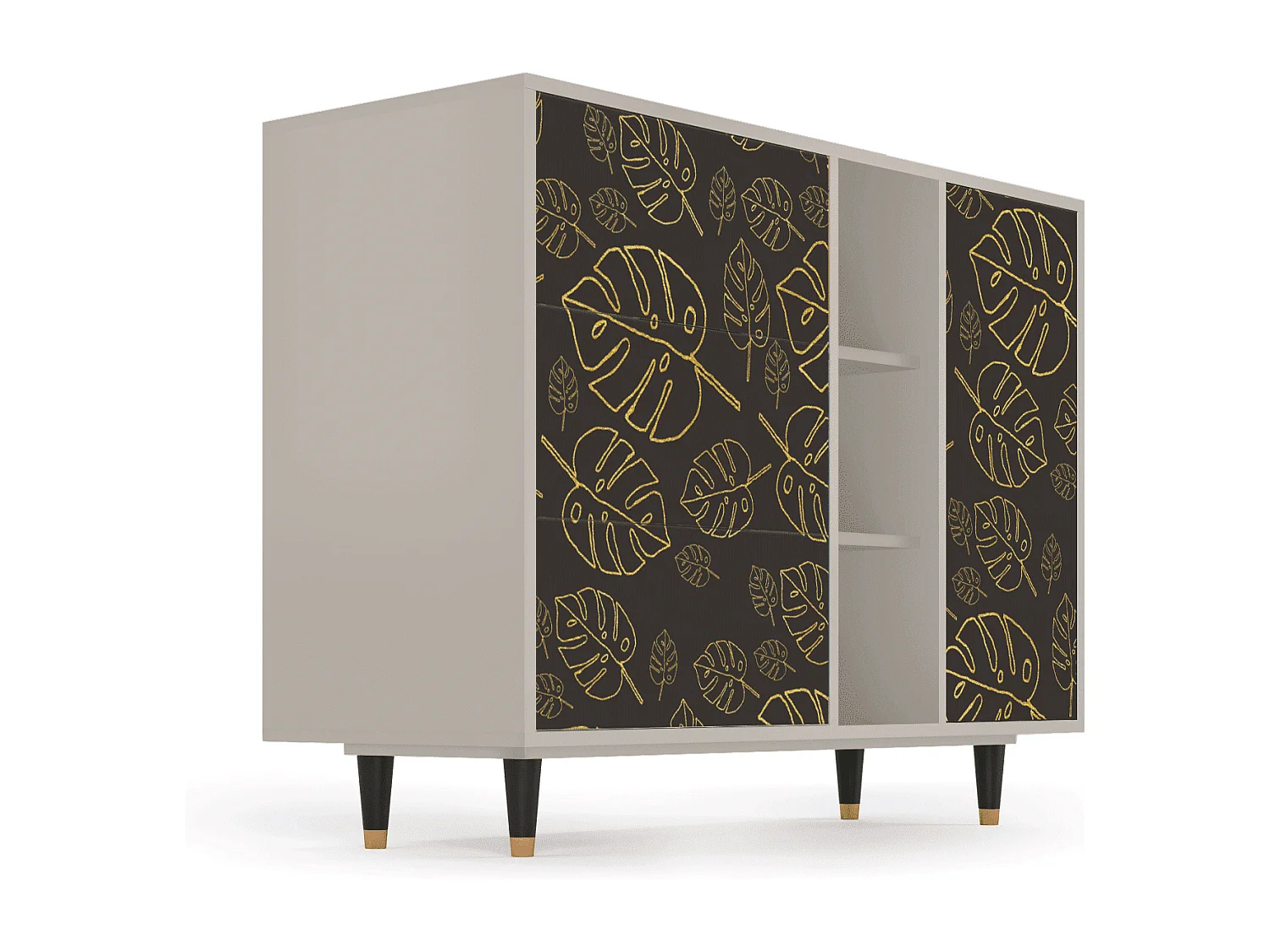 Credenza - 125x98x48 cm - BS2 - Fall Of The Leaves, Sabbia