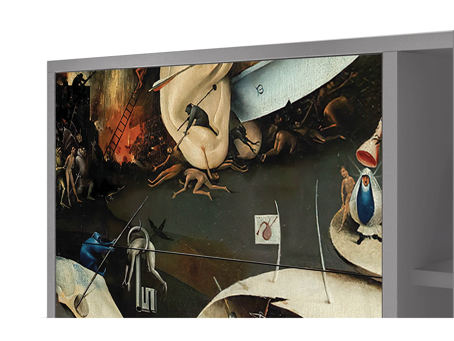 Buffet - 125x98x48 cm - BS2 - The Garden 2, Gris