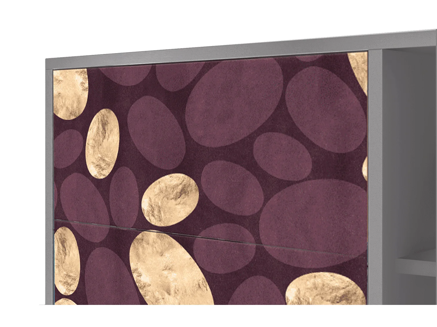 Credenza - 125x98x48 cm - BS2 - Fine Wine, Grigio