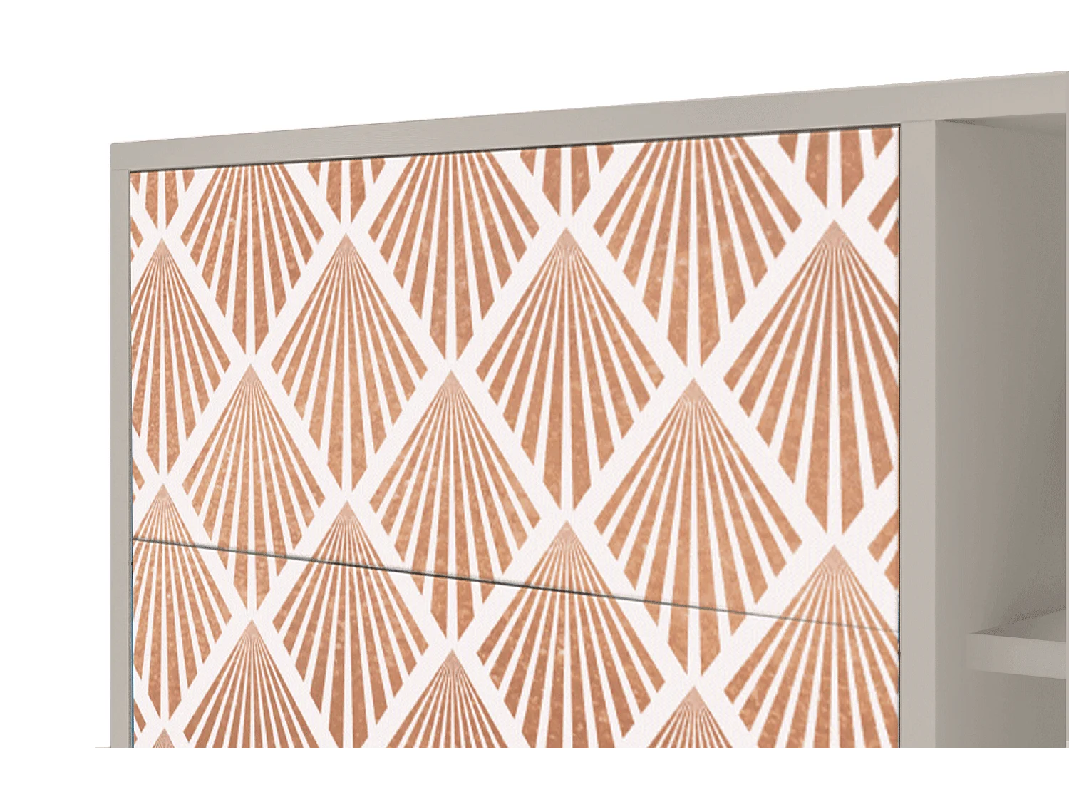 Buffet - 125x98x48 cm - BS2 - Pastel Sunrise, Sable