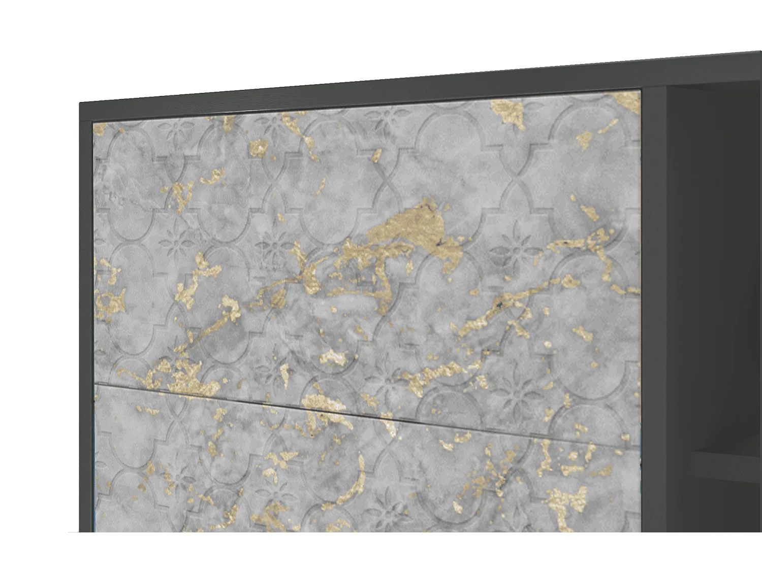 Buffet - 125x98x48 cm - BS2 - Mariana Trench, Anthracite