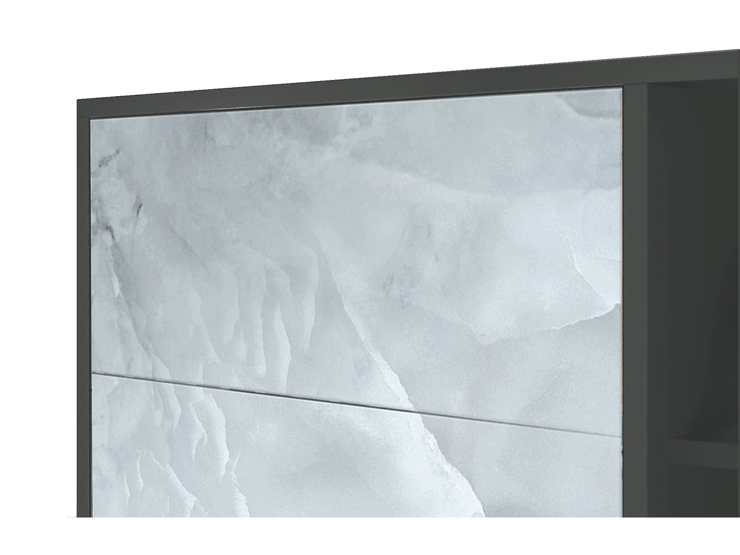 Buffet - 125x98x48 cm - BS2 - The Onyx, Anthracite