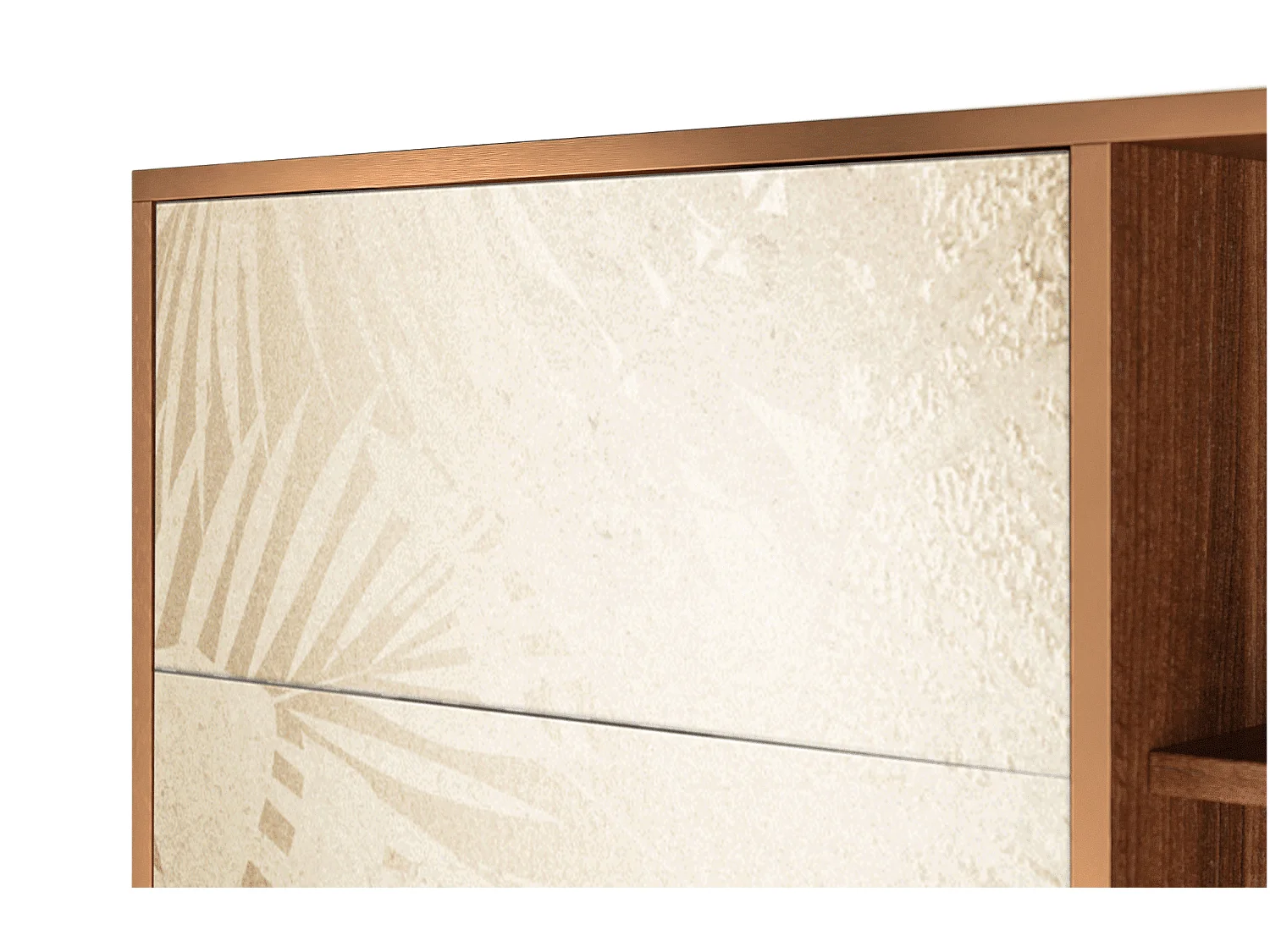 Buffet - 125x98x48 cm - BS2 - Plant of the Dessert, Noyer