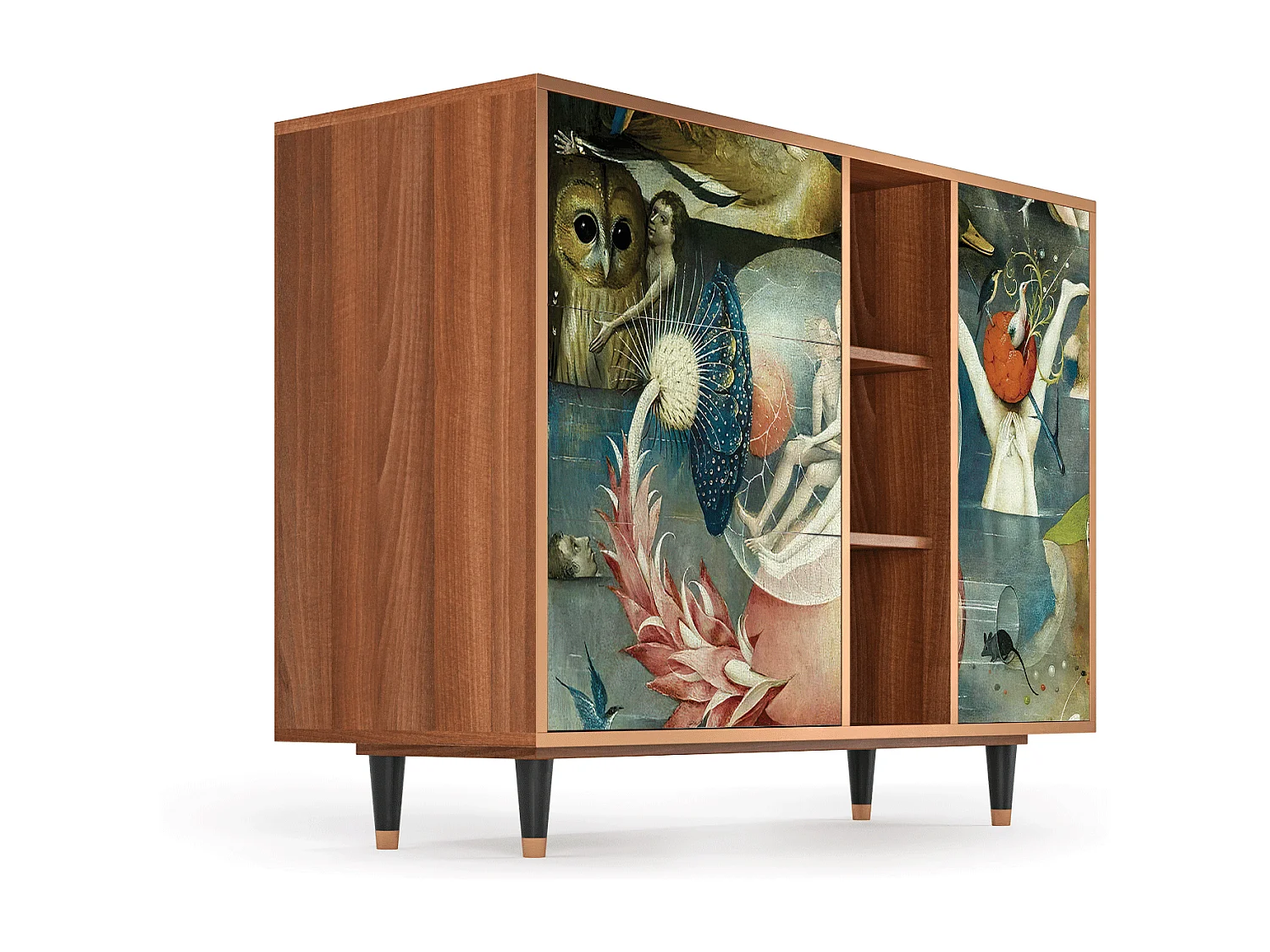 Kredens - 125x98x48 cm - BS2 - The Garden Of by Bosch, Orzech