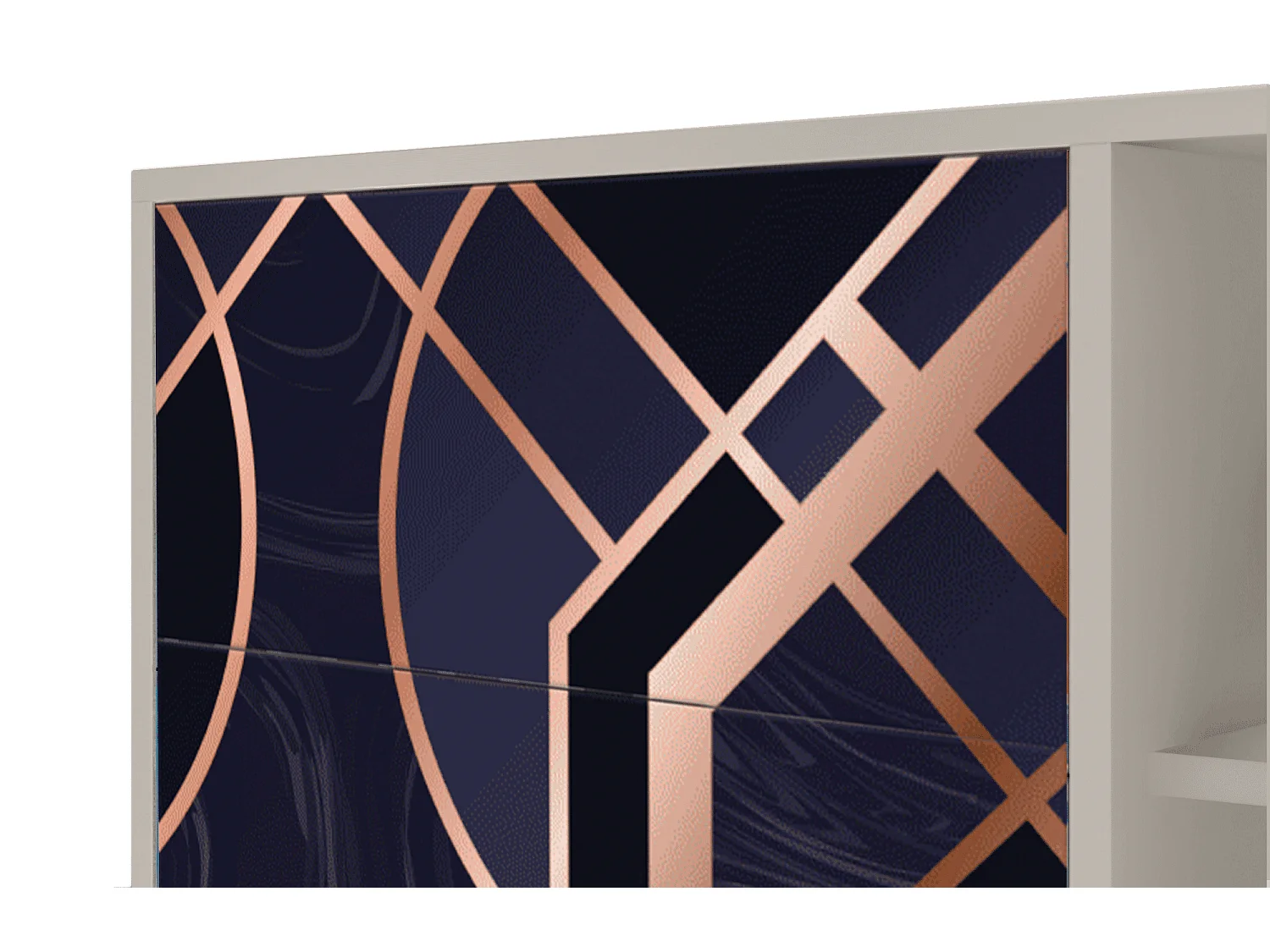 Buffet - 125x98x48 cm - BS2 - Purple Temple, Sable