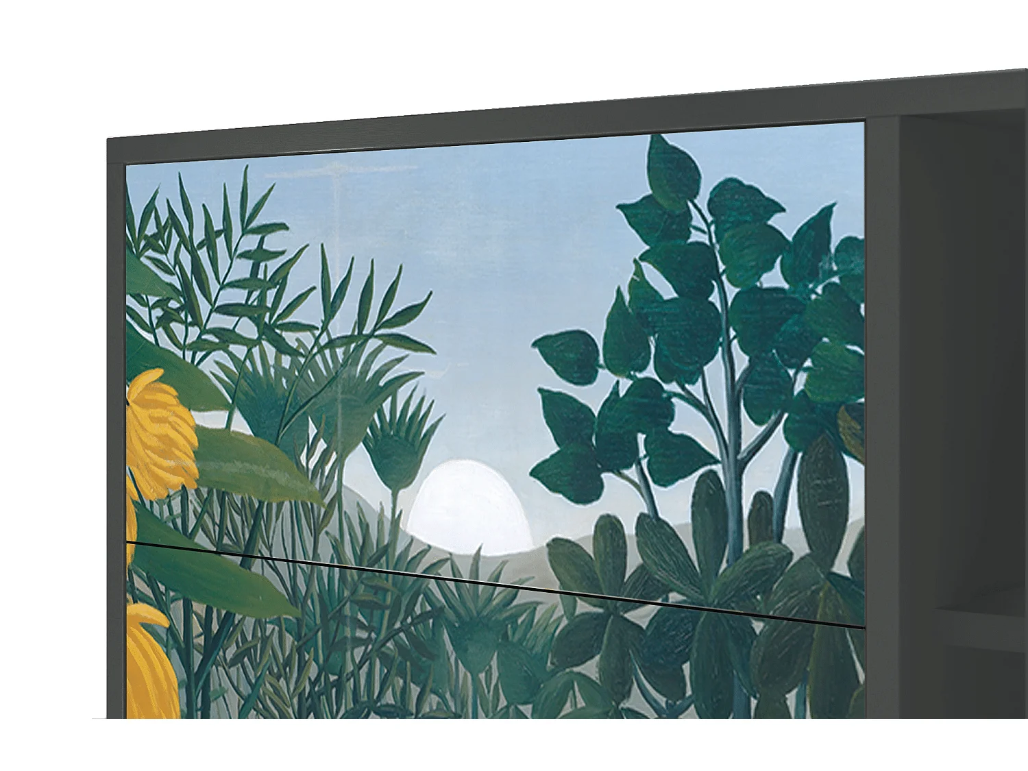 Sideboard - 125x98x48 cm - BS2 - The Repast of the Lion, Anthrazit