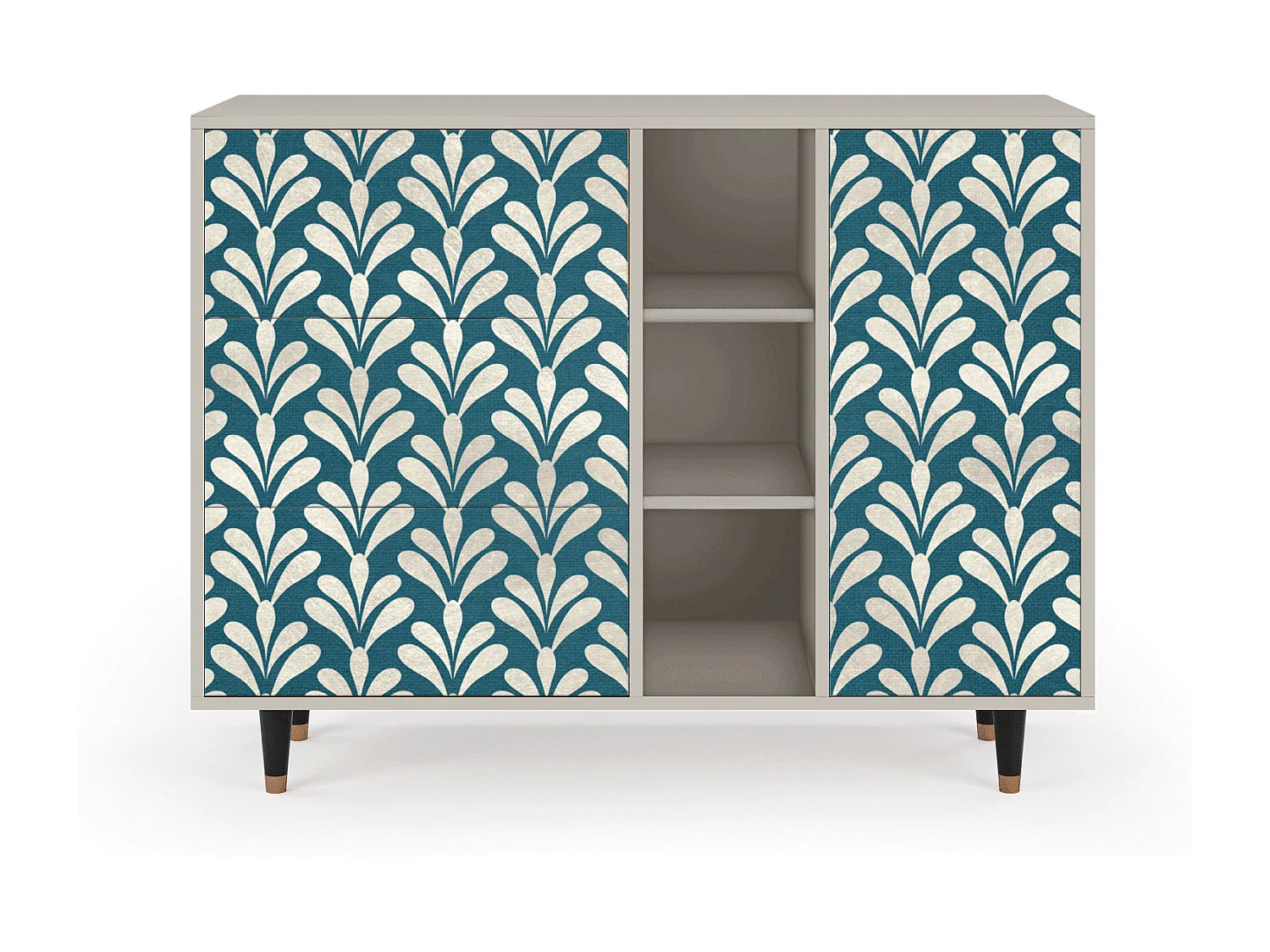 Buffet - 125x98x48 cm - BS2 - Milky Tears, Sable