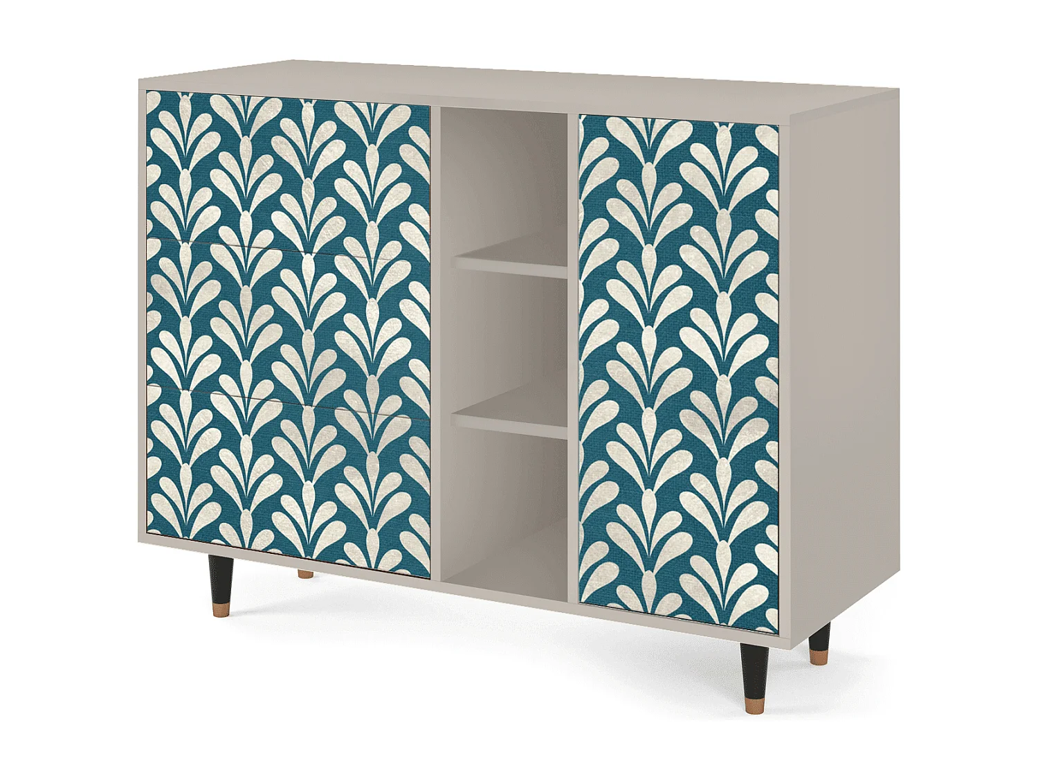 Buffet - 125x98x48 cm - BS2 - Milky Tears, Sable