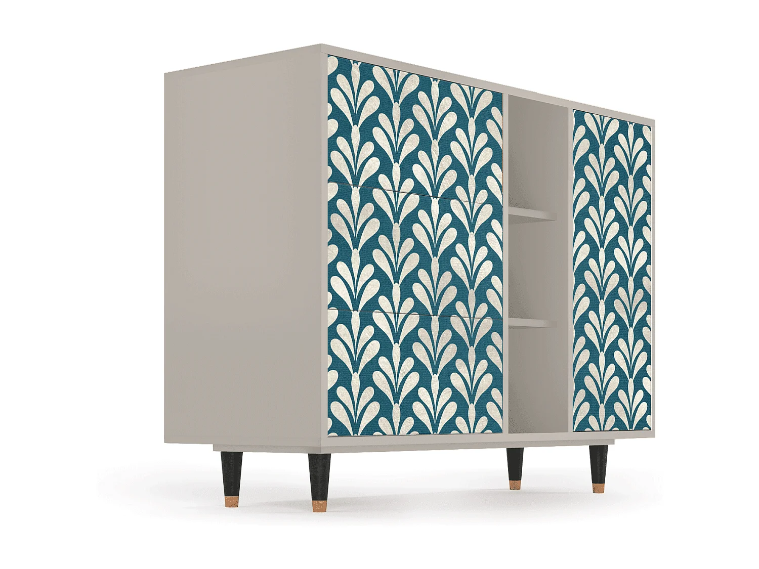 Buffet - 125x98x48 cm - BS2 - Milky Tears, Sable