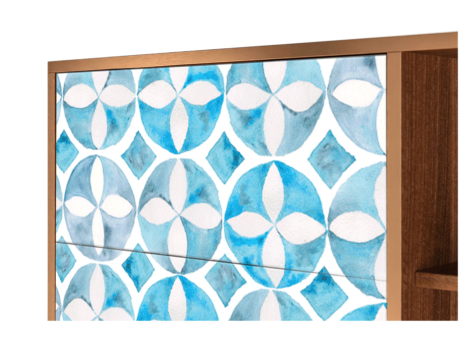 Buffet - 125x98x48 cm - BS2 - Porto Mood, Noyer