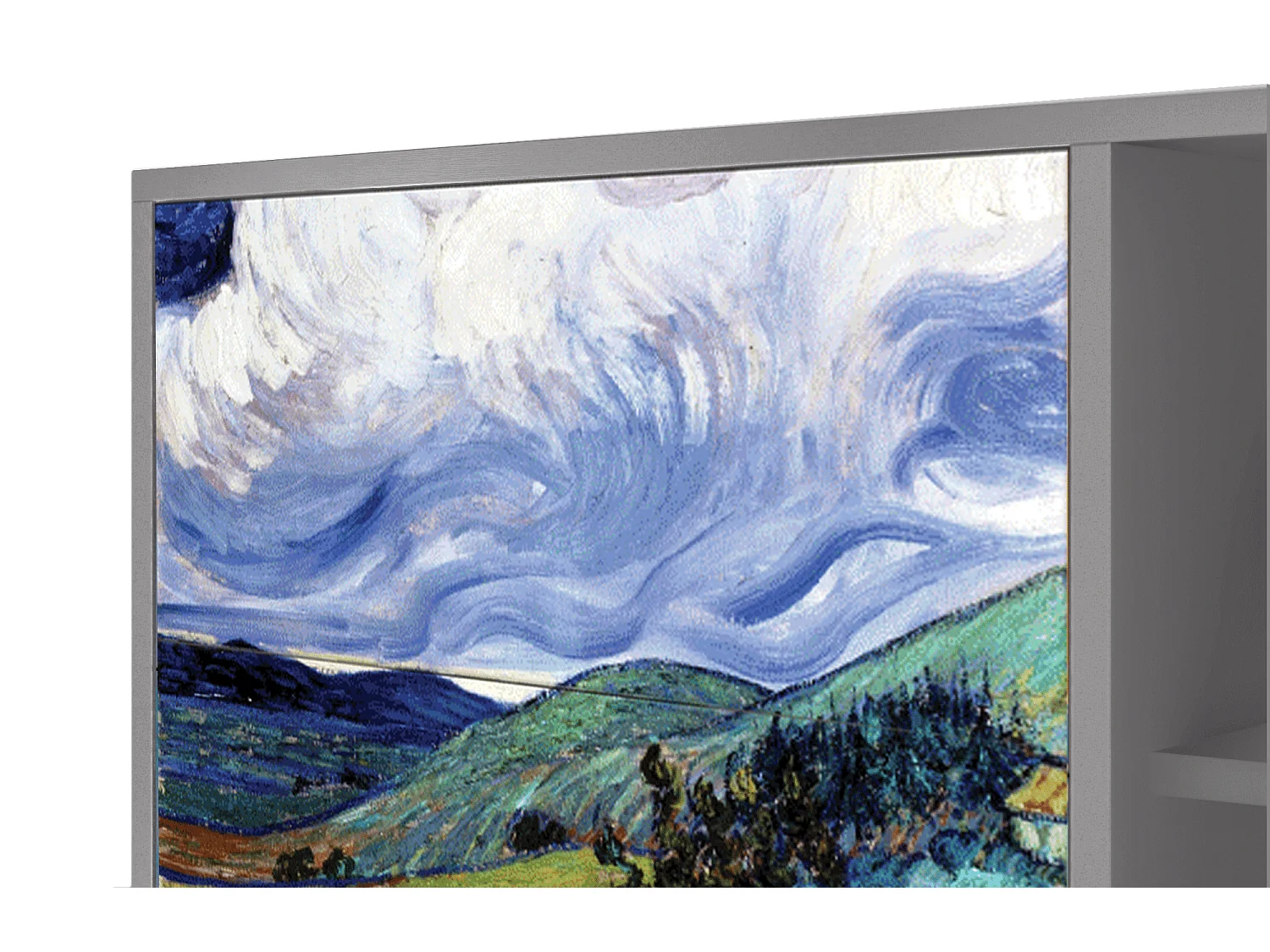 Dressoir - 125x98x48 cm - BS2 - Landscape, Grijs