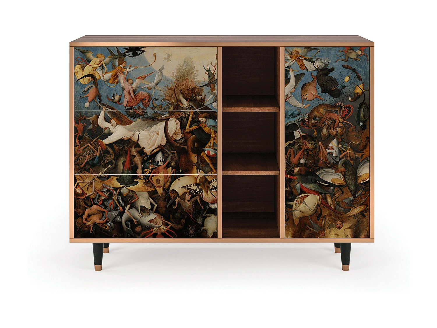 Buffet - 125x98x48 cm - BS2 - The Fall, Noyer