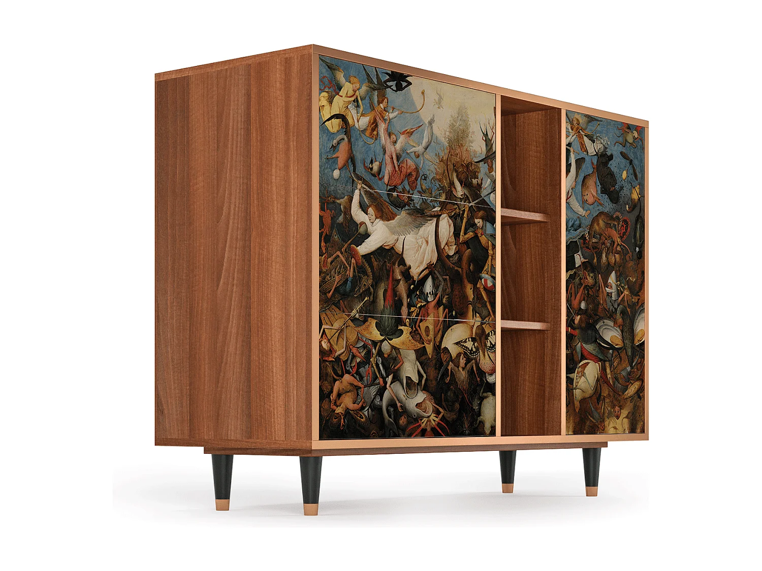 Buffet - 125x98x48 cm - BS2 - The Fall, Noyer