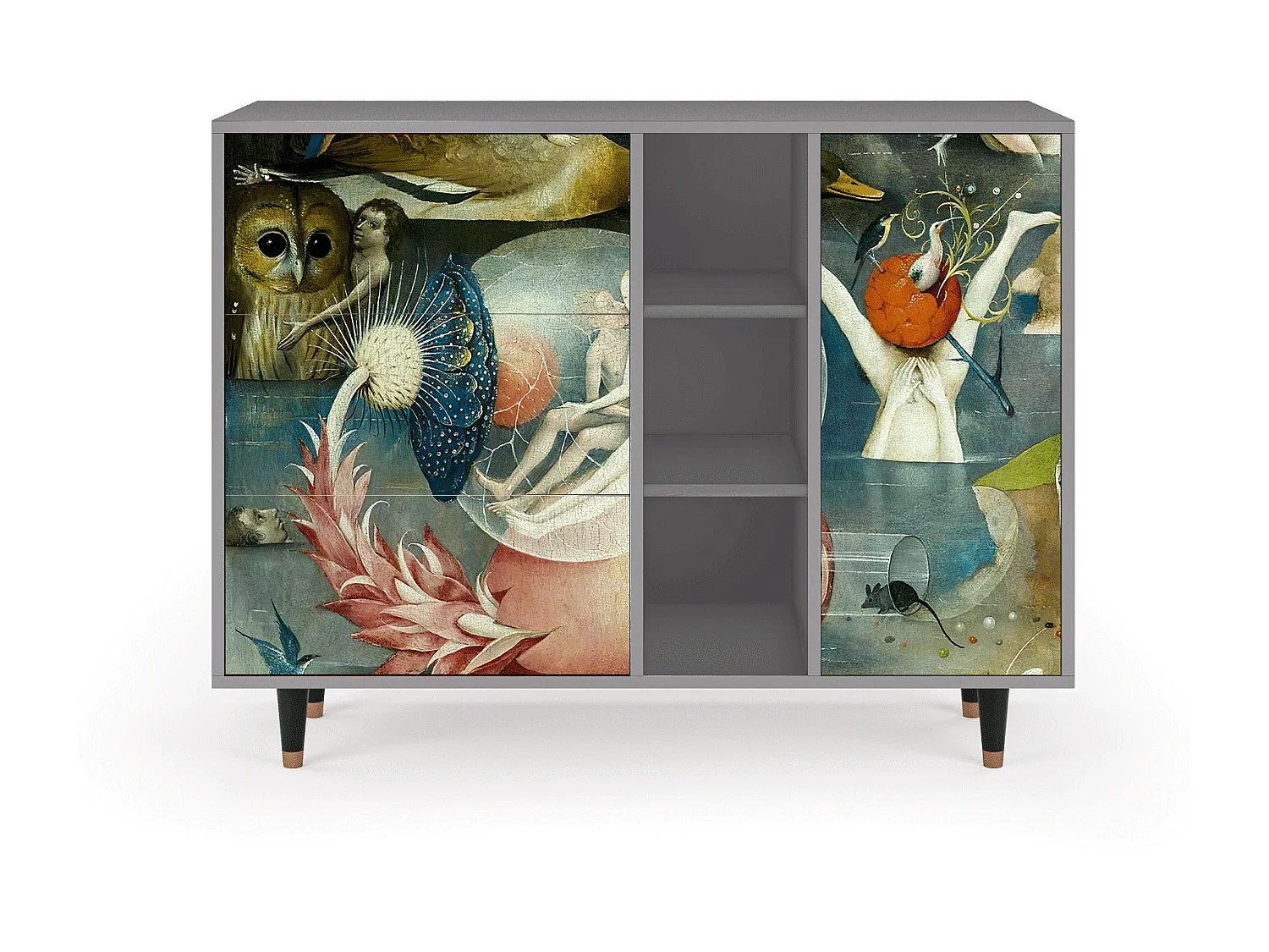 Dressoir - 125x98x48 cm - BS2 - The Garden Of by Bosch, Grijs