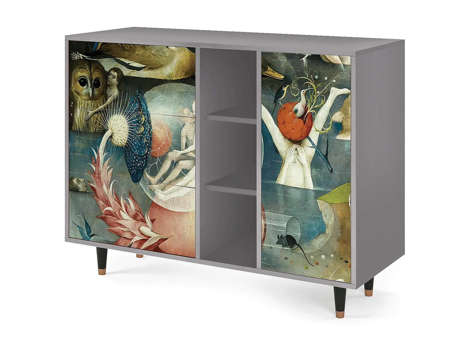 Kredens - 125x98x48 cm - BS2 - The Garden Of by Bosch, Szary