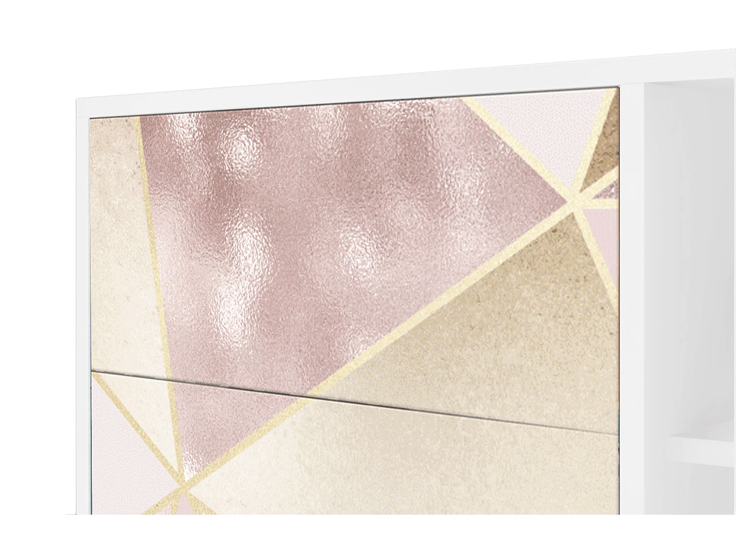 Buffet - 125x98x48 cm - BS2 - Cosmopolitan Diva, Blanc