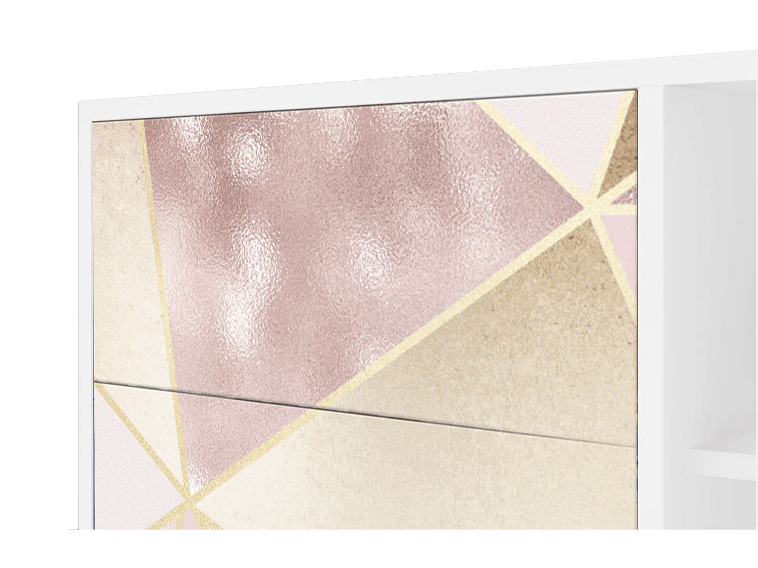 Buffet - 125x98x48 cm - BS2 - Cosmopolitan Diva, Blanc