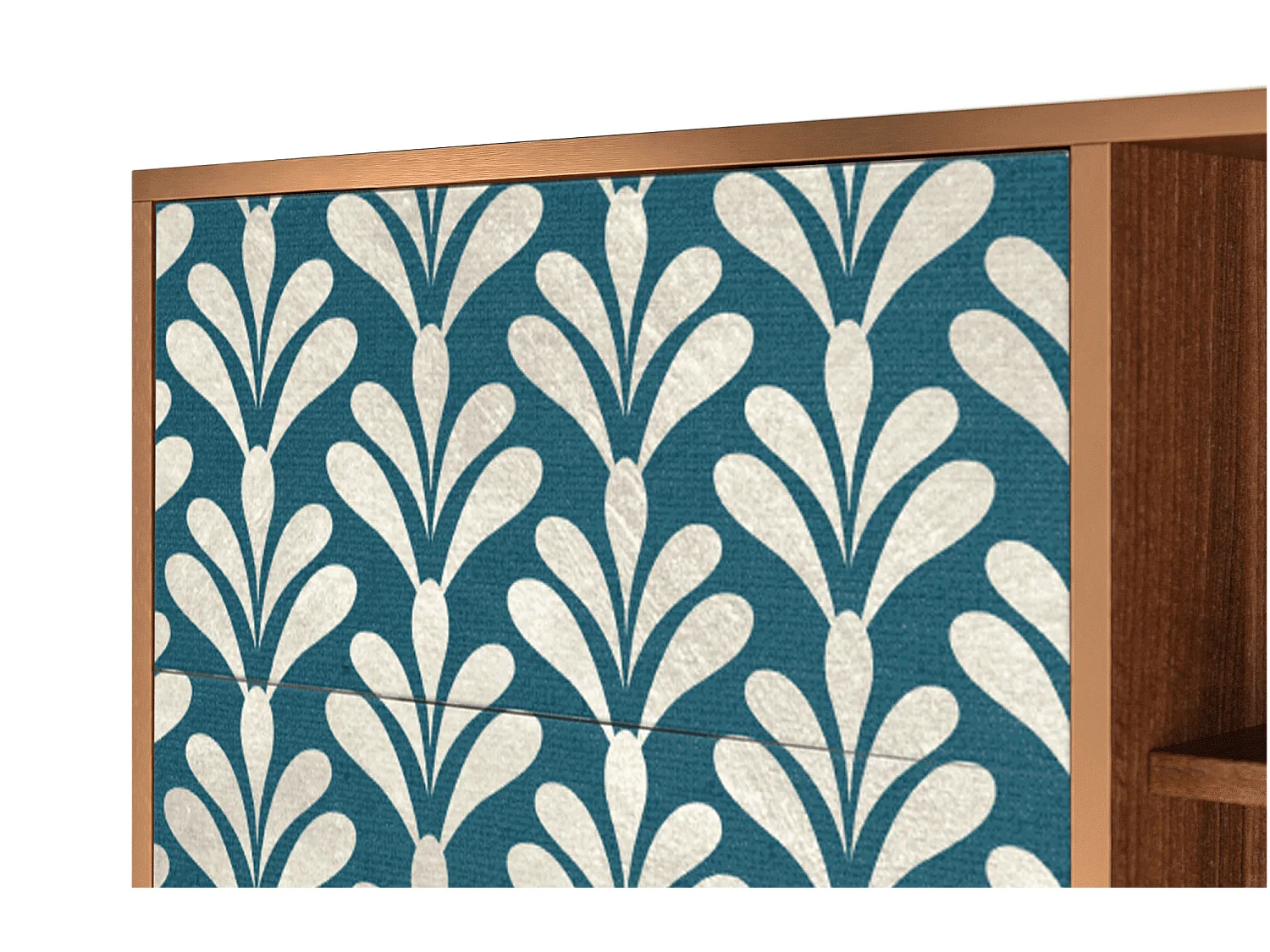 Buffet - 125x98x48 cm - BS2 - Milky Tears, Noyer