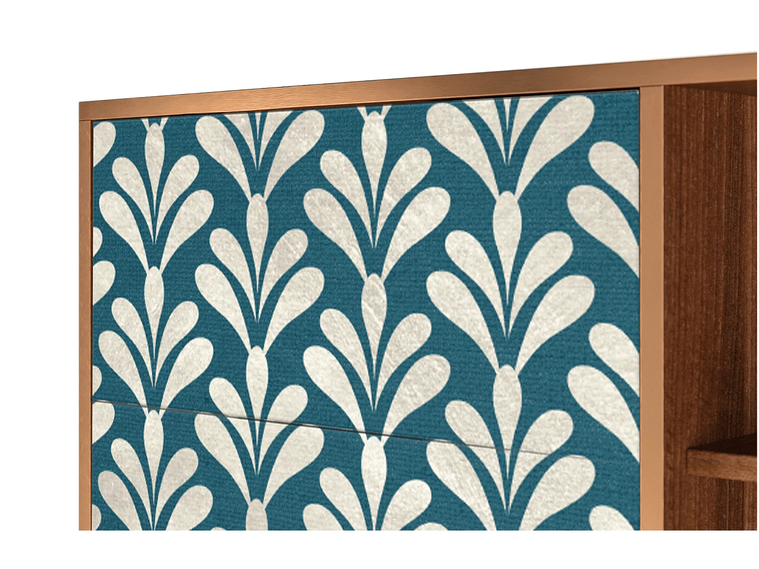 Buffet - 125x98x48 cm - BS2 - Milky Tears, Noyer