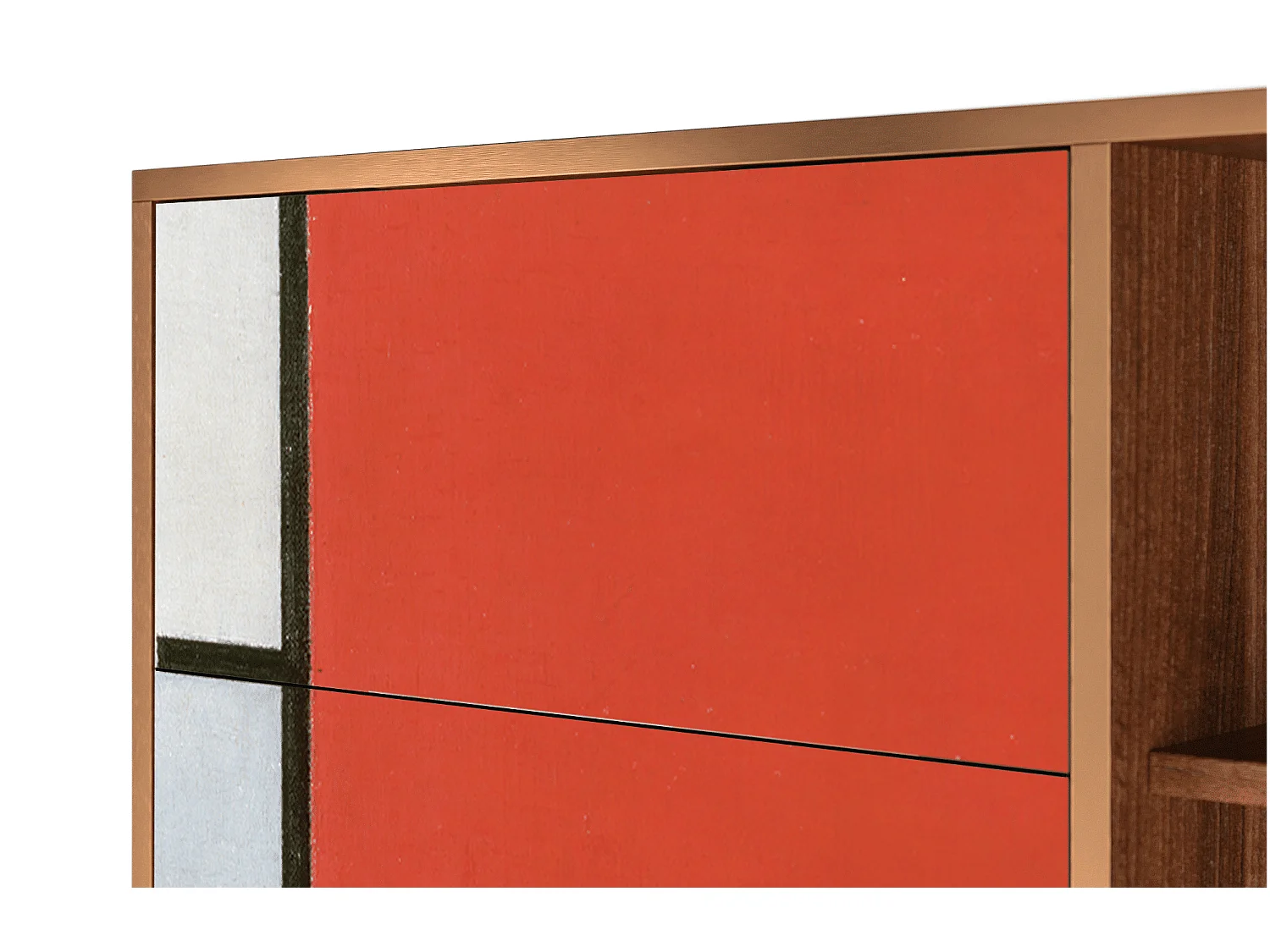 Kredens - 125x98x48 cm - BS2 - Composition, Orzech