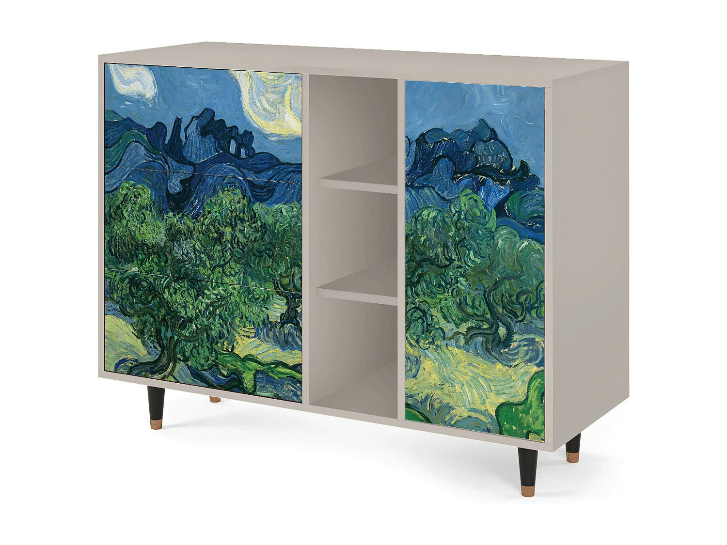 Buffet - 125x98x48 cm - BS2 - The Oil Trees, Sable