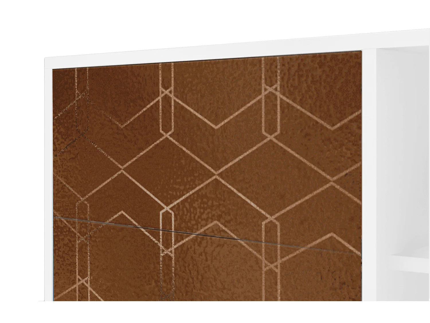 Credenza - 125x98x48 cm - BS2 - Chocolate Bar, Bianco
