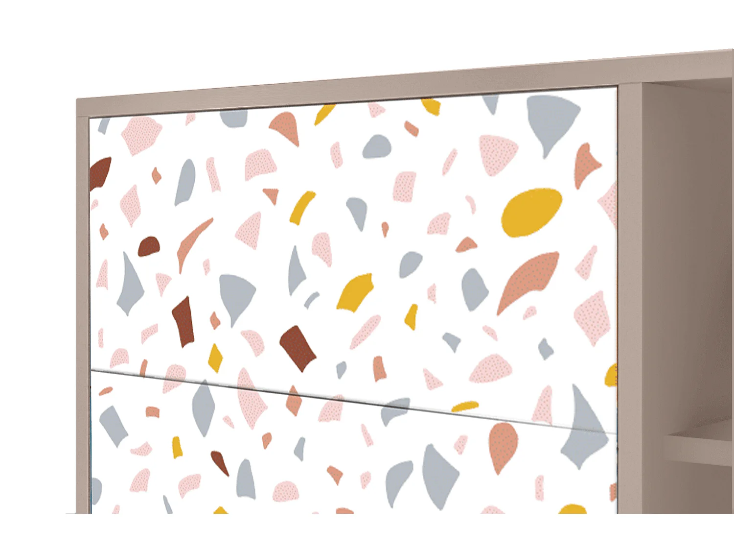 Credenza - 125x98x48 cm - BS2 - Marmelade Cheese, Latte