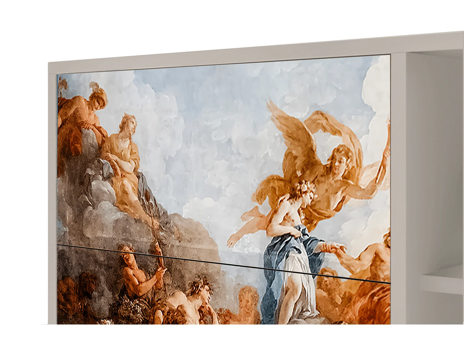 Aparador - 125x98x48 cm - BS2 - Versailles, Areia