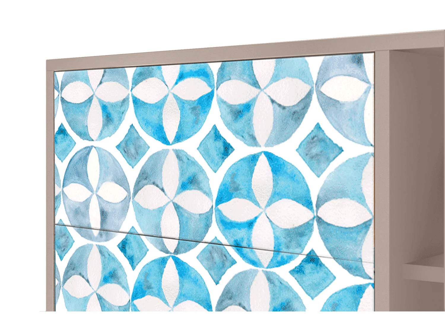 Aparador - 125x98x48 cm - BS2 - Porto Mood, Latte