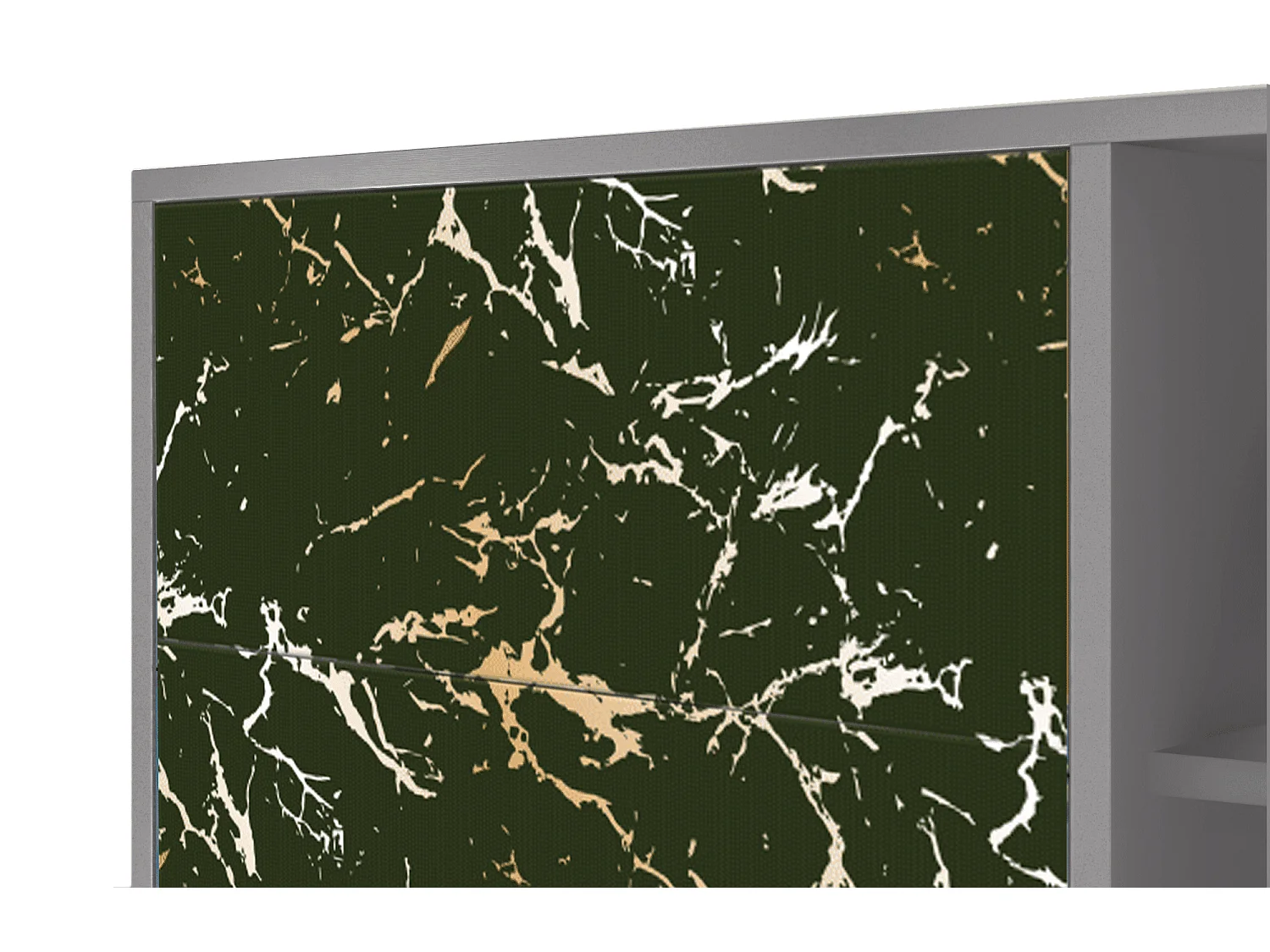 Aparador - 125x98x48 cm - BS2 - Amazon Forest, Gris