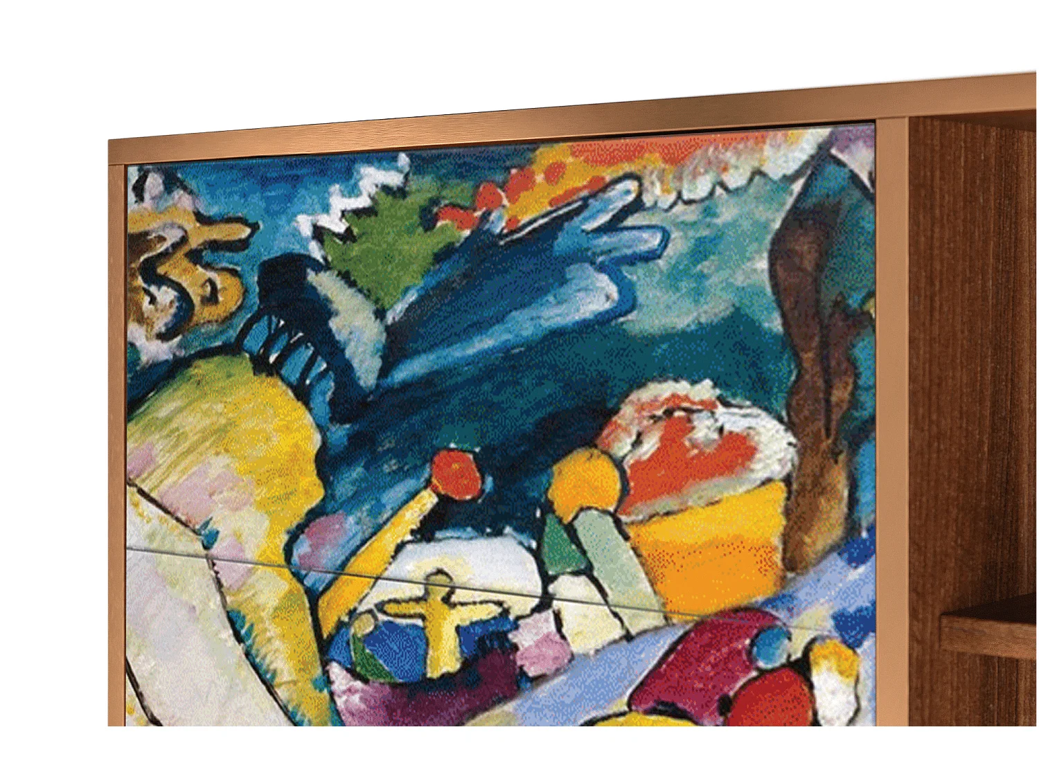 Credenza - 125x98x48 cm - BS2 - Improvisation 26  , Noce