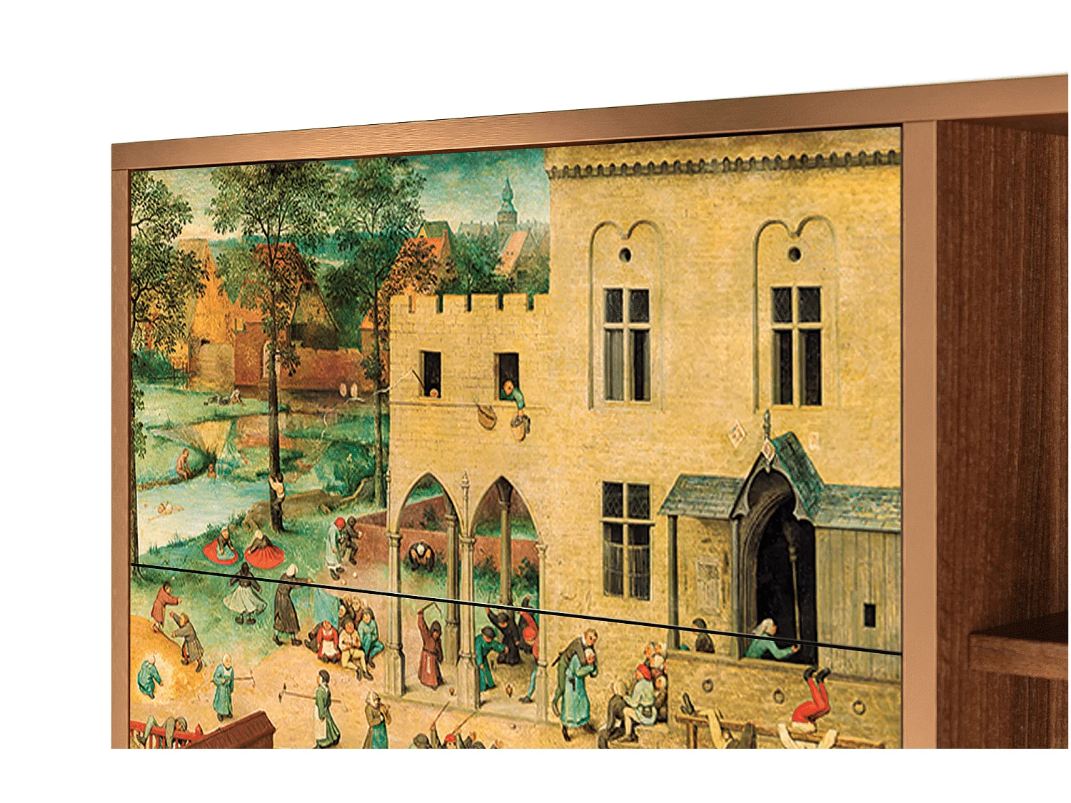 Aparador - 125x98x48 cm - BS2 - Children Games, Nogal