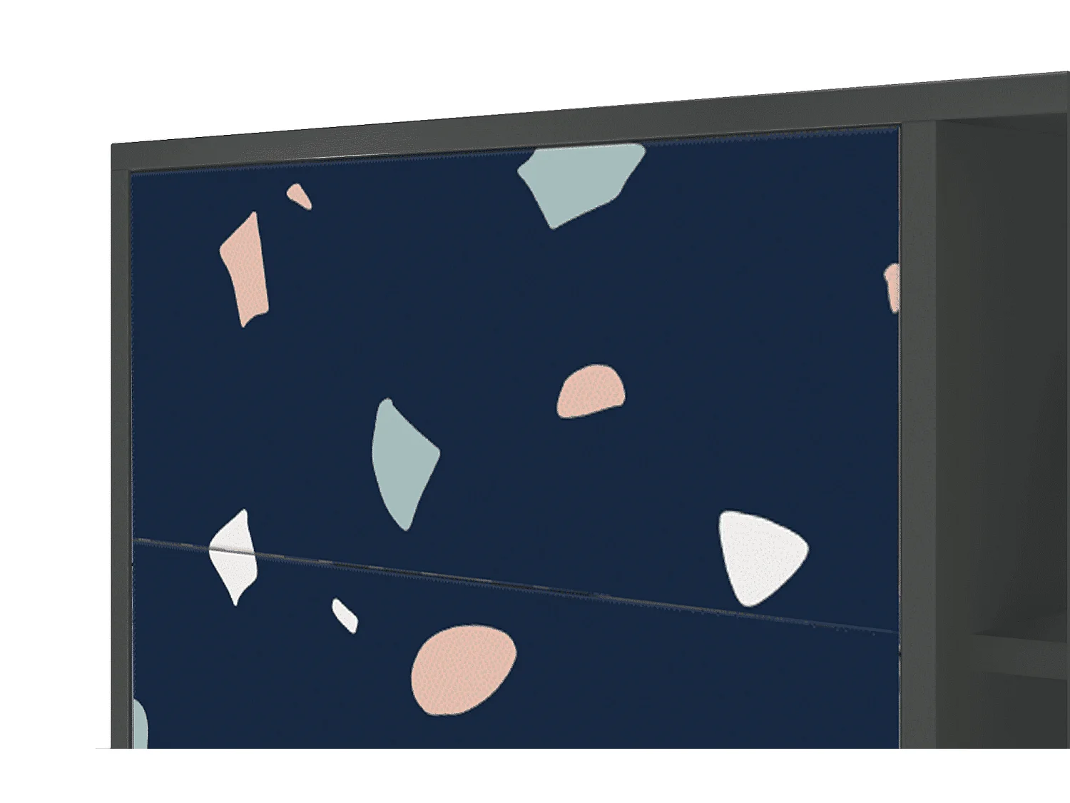 Buffet - 125x98x48 cm - BS2 - Space Satellites, Anthracite