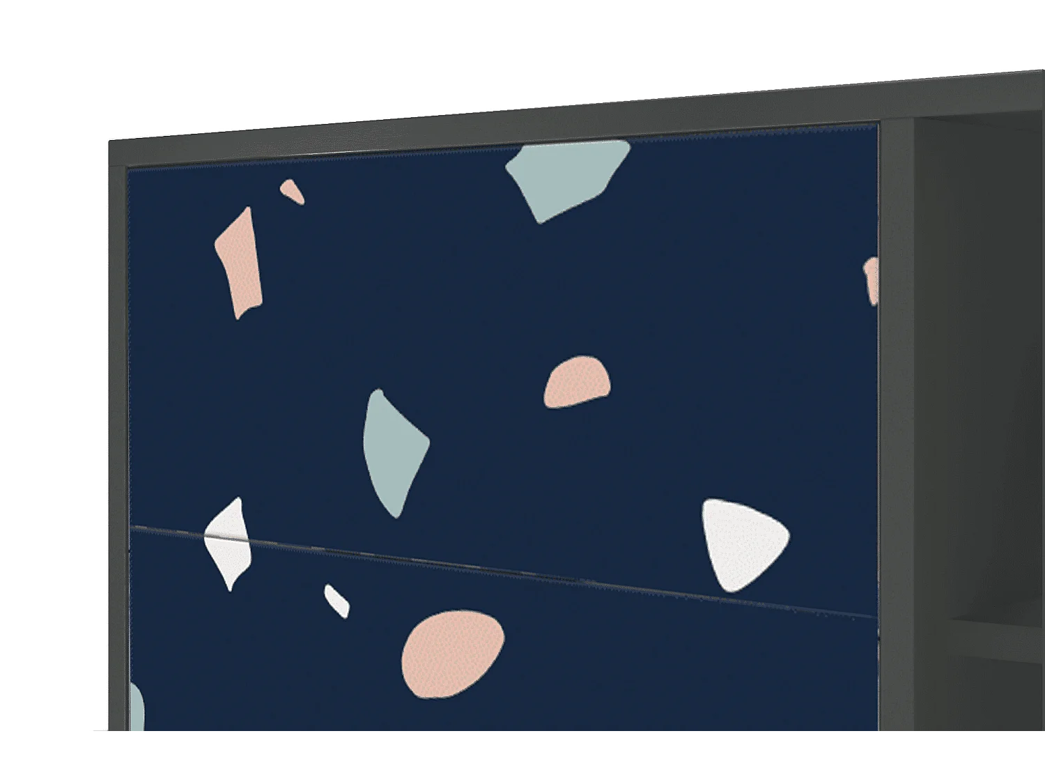 Buffet - 125x98x48 cm - BS2 - Space Satellites, Anthracite