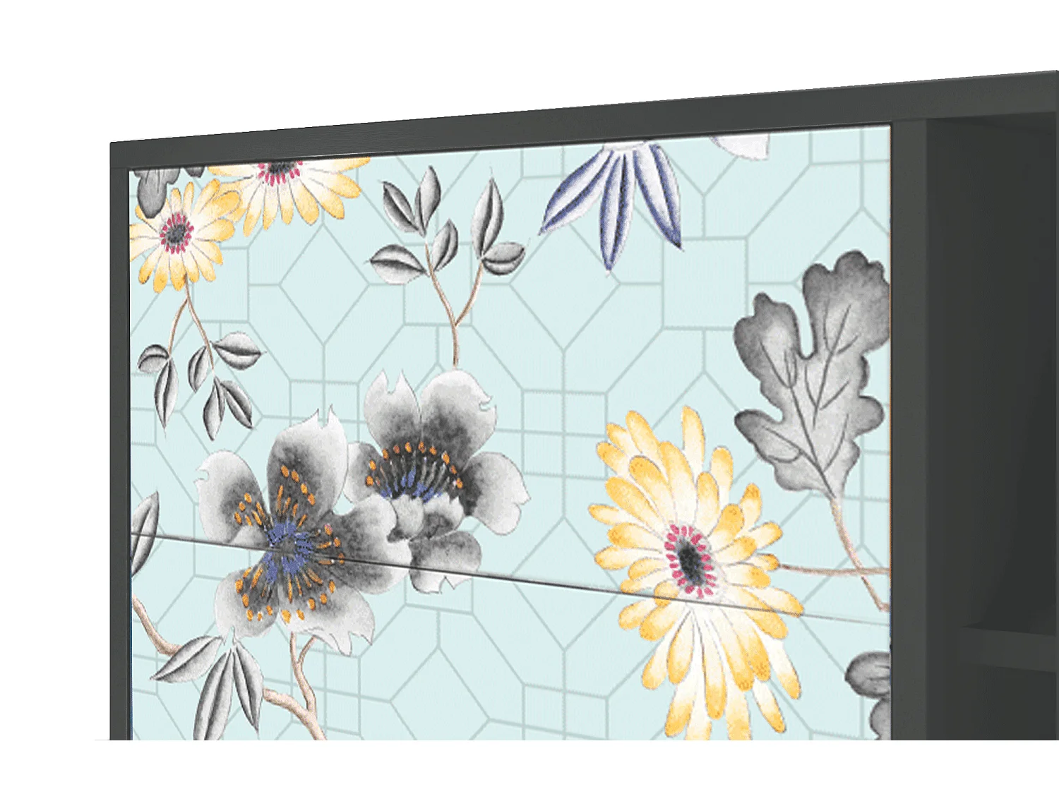 Aparador - 125x98x48 cm - BS2 - Sky Garden, Antracite