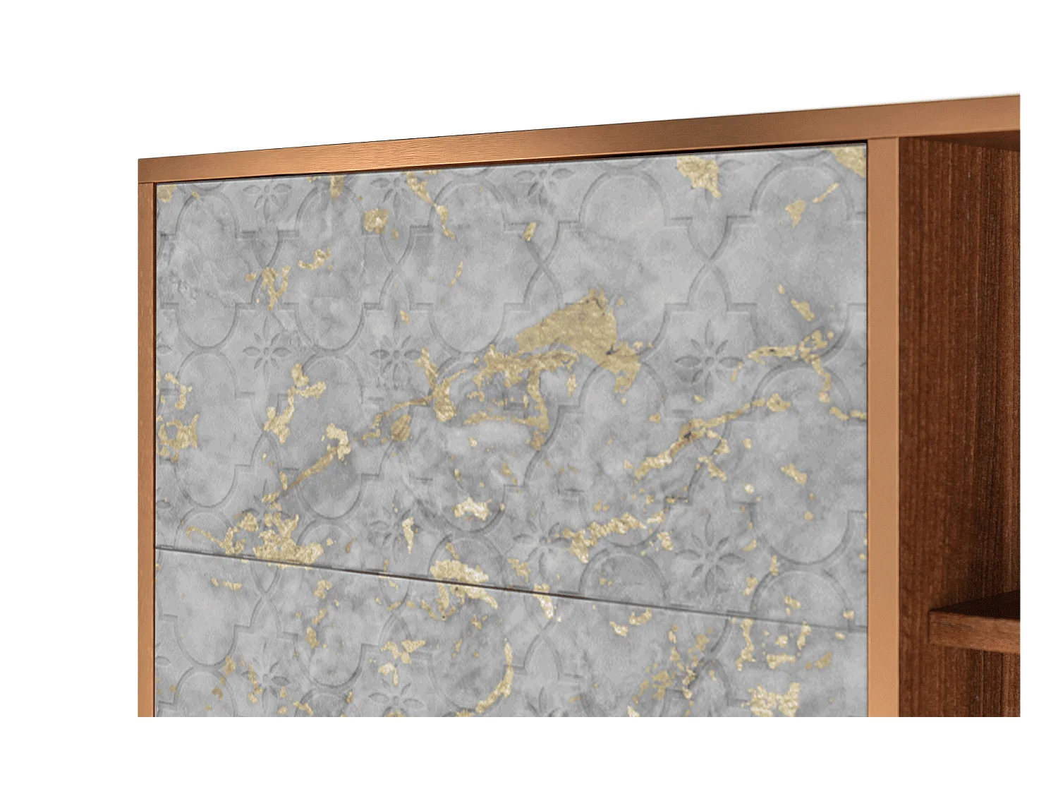 Buffet - 125x98x48 cm - BS2 - Mariana Trench, Noyer