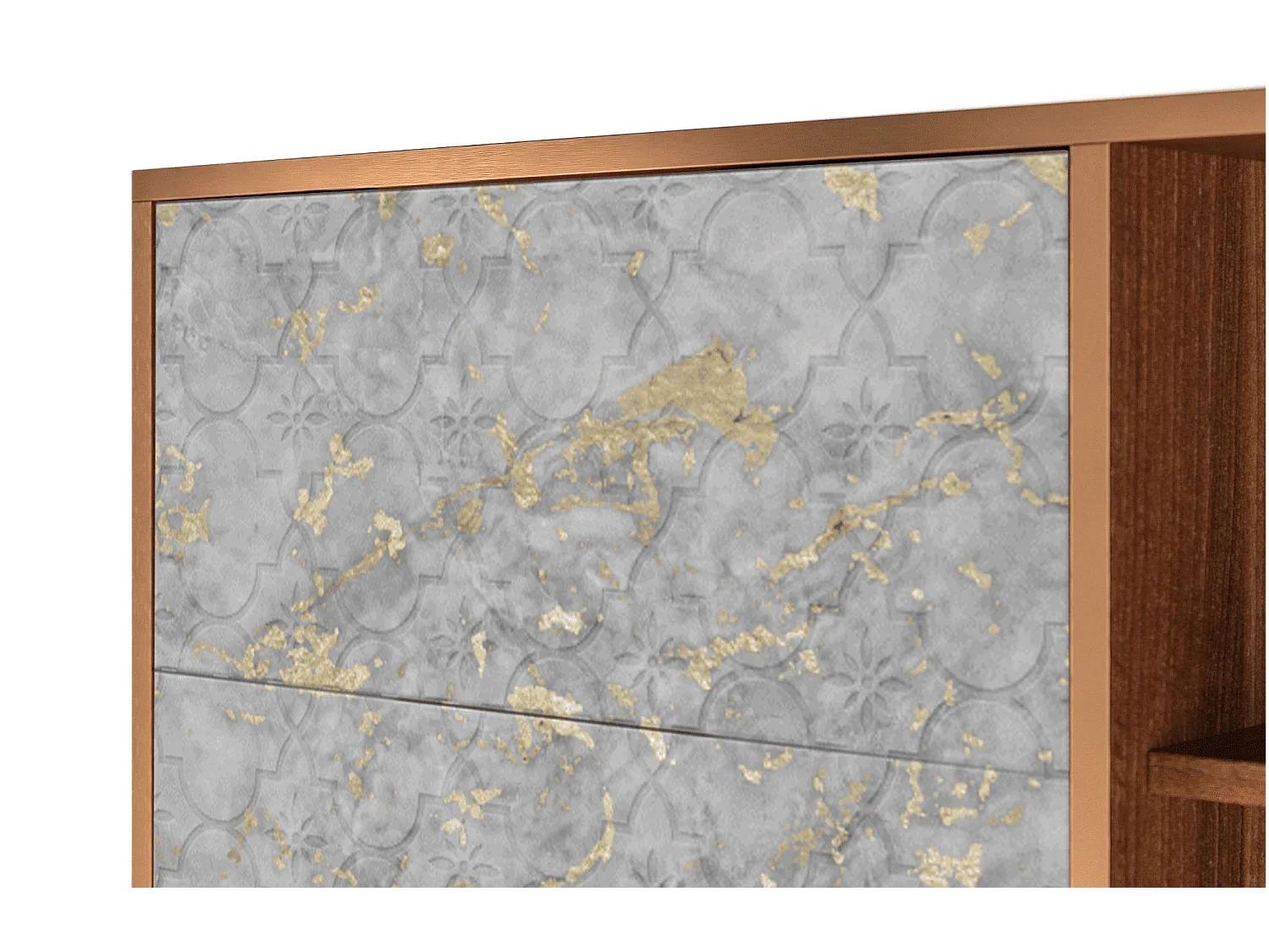 Buffet - 125x98x48 cm - BS2 - Mariana Trench, Noyer