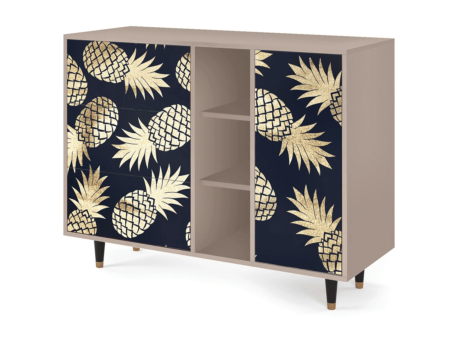 Buffet - 125x98x48 cm - BS2 - Sunny Pineaple, Latte