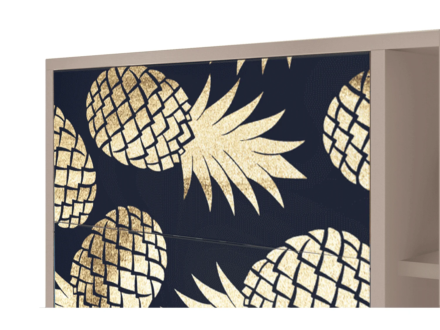 Buffet - 125x98x48 cm - BS2 - Sunny Pineaple, Latte