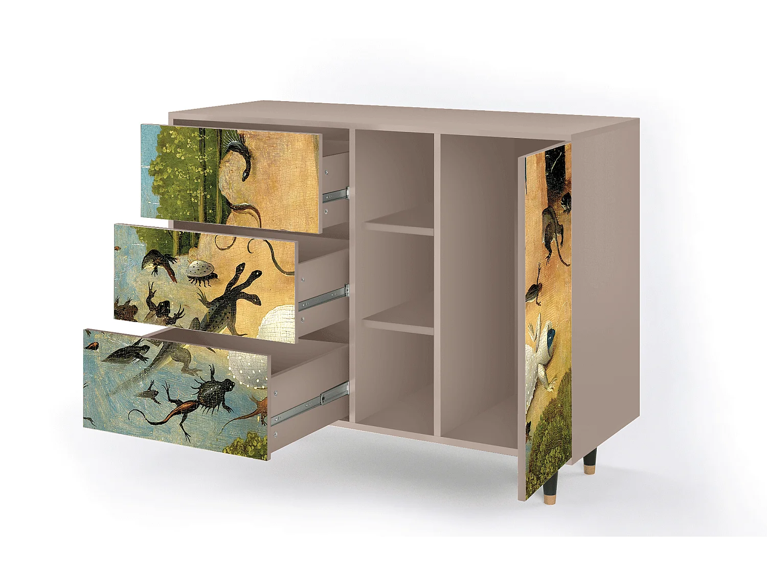 Buffet - 125x98x48 cm - BS2 - The Garden by Bosch, Latte