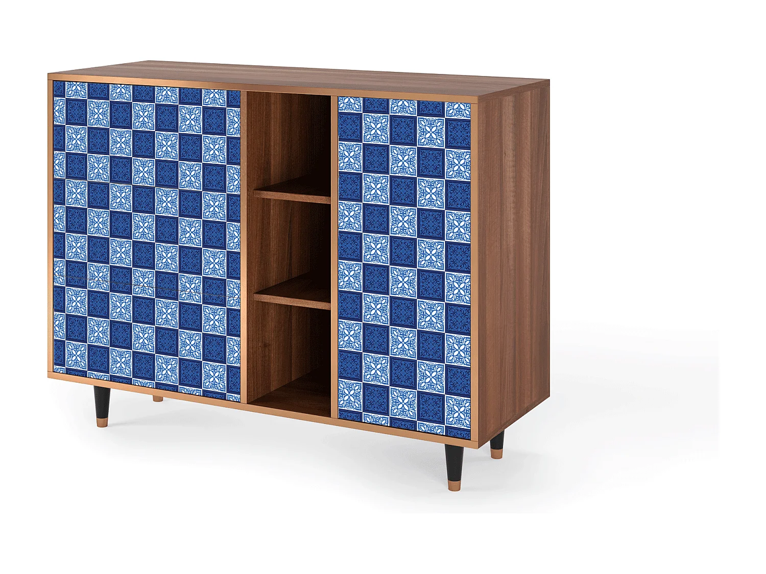 Buffet - 125x98x48 cm - BS2 - Light Path, Noyer