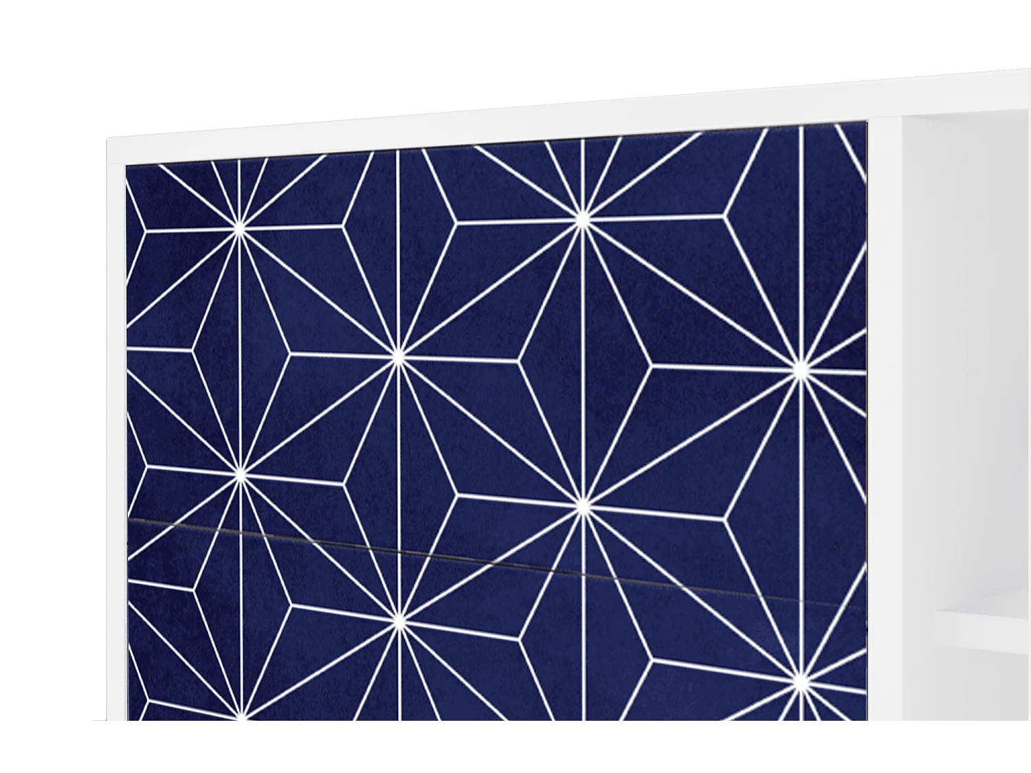 Buffet - 125x98x48 cm - BS2 - Milky Way, Blanc