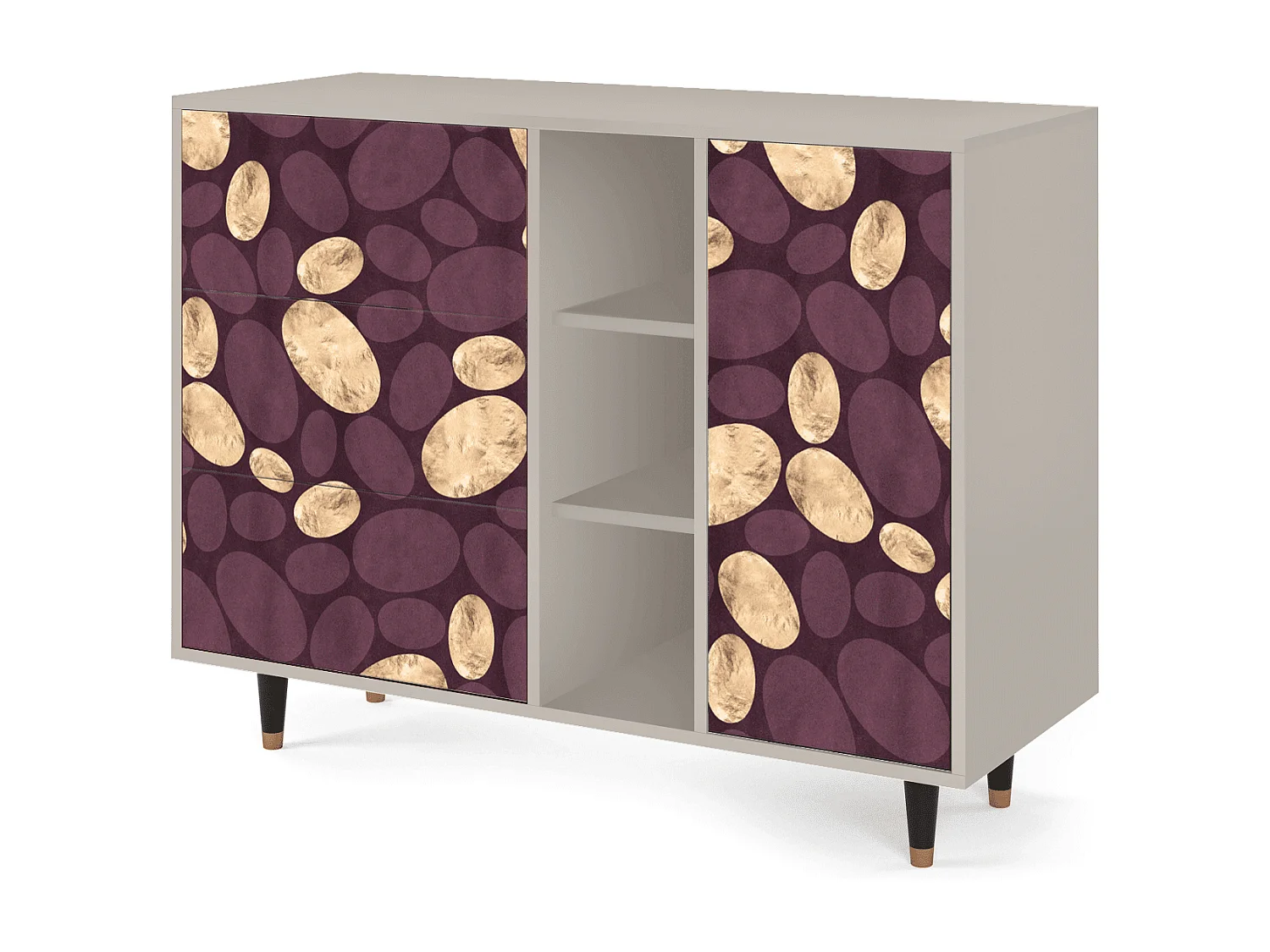 Buffet - 125x98x48 cm - BS2 - Fine Wine, Sable